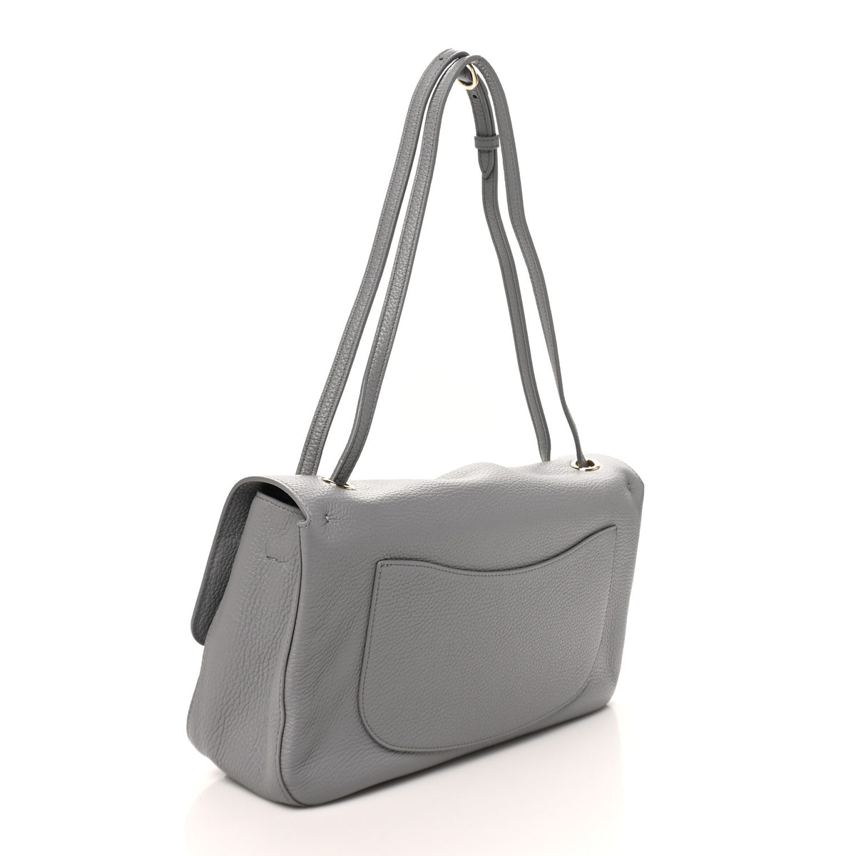 Chanel Grained Calfskin Small Souplissimo Maxi Flap Grey 2 of 10