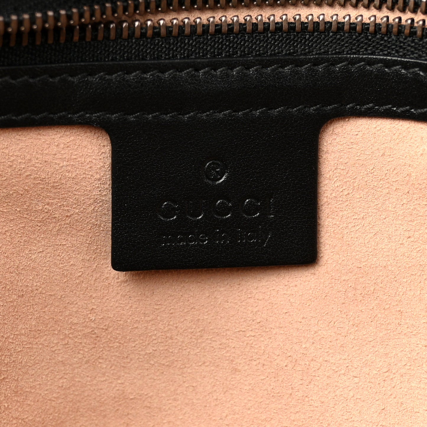 Calfskin Matelasse Medium GG Marmont Shoulder Bag Black