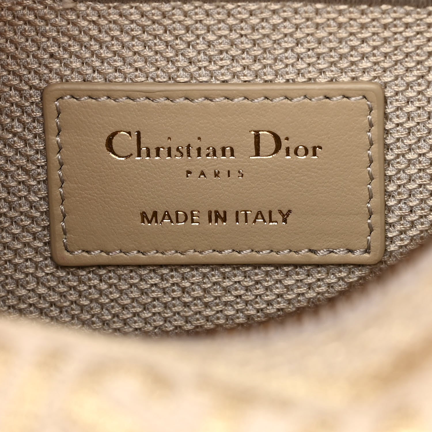 Christian Dior Canvas Embroidered Stripes Diortravel Vanity Case Multicolor 6 of 10