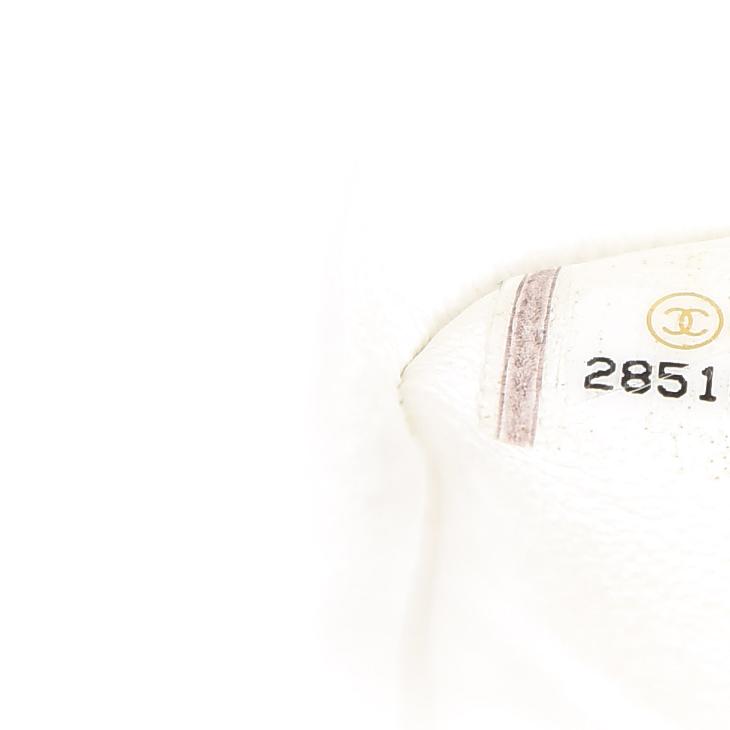 Chanel Caviar Quilted Medium Double Flap White 8 of 14