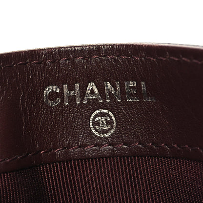 Chanel Caviar Quilted Stitched Card Holder Charcoal 6 of 11