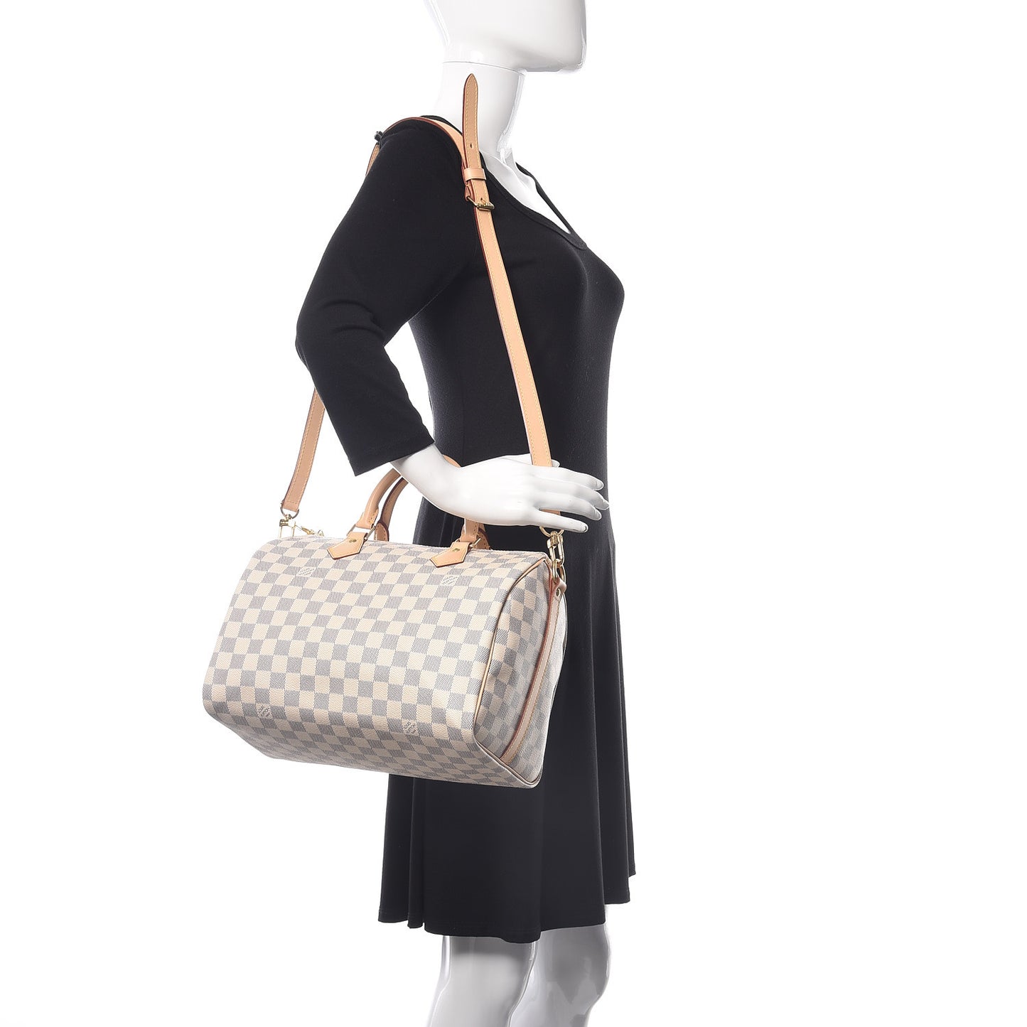 Damier Azur Speedy Bandouliere 30