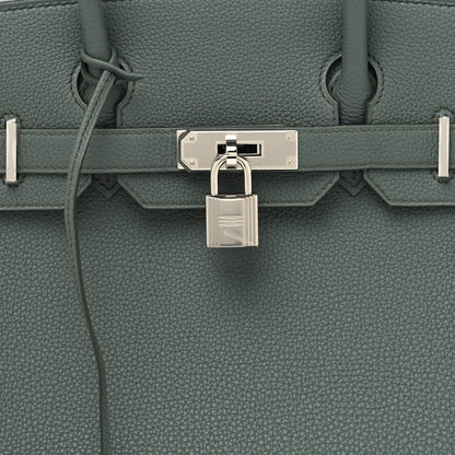 Hermes Togo Birkin 30 Vert Amande 8 of 13