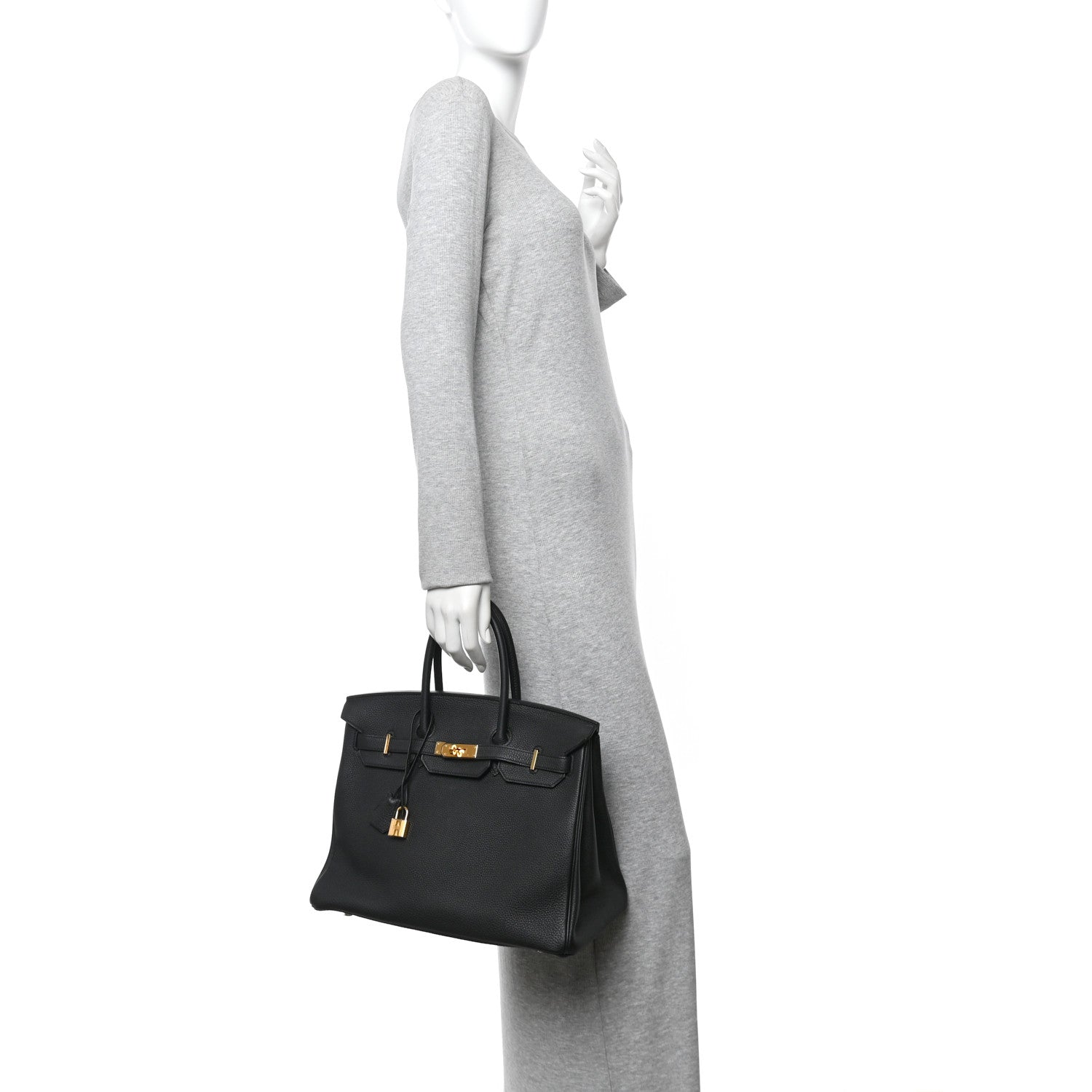 Hermes Togo Birkin 35 Black 2 of 16