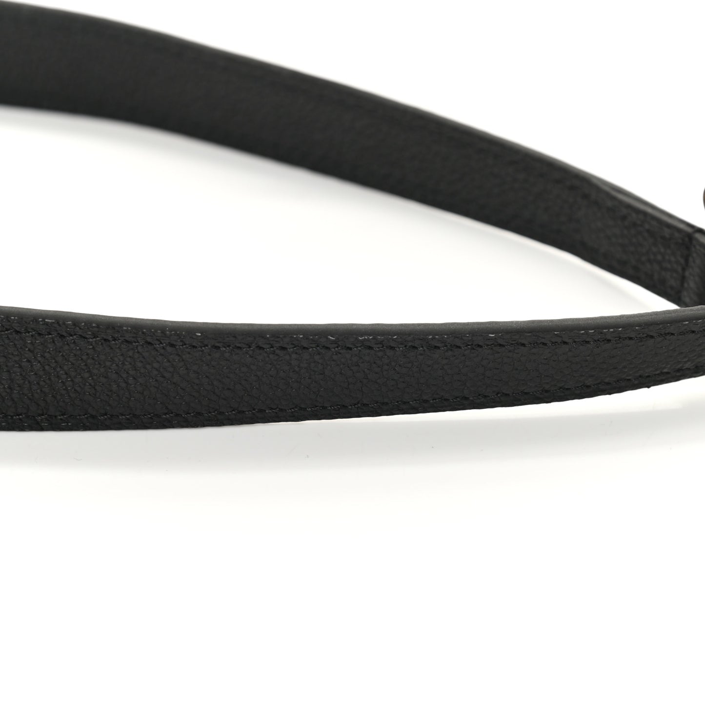 Calfskin Montaigne Shoulder Strap Black