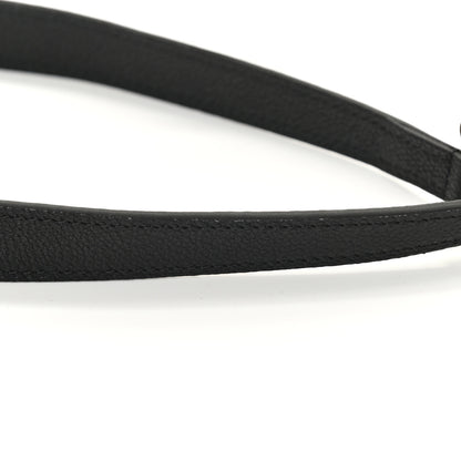 Louis Vuitton Calfskin Montaigne Shoulder Strap Black 4 of 5