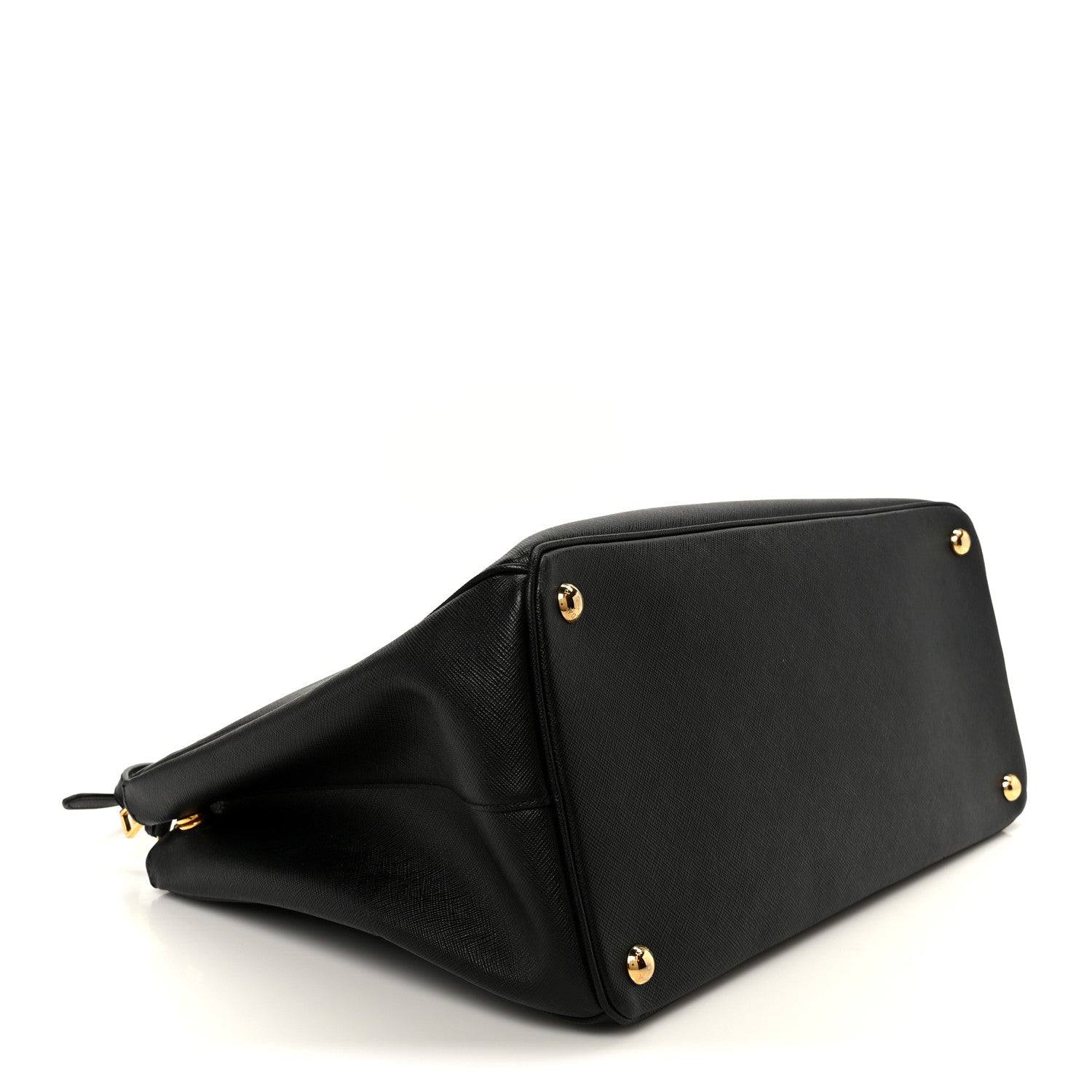 Prada Saffiano Lux Large Galleria Double Zip Tote Black 4 of 11
