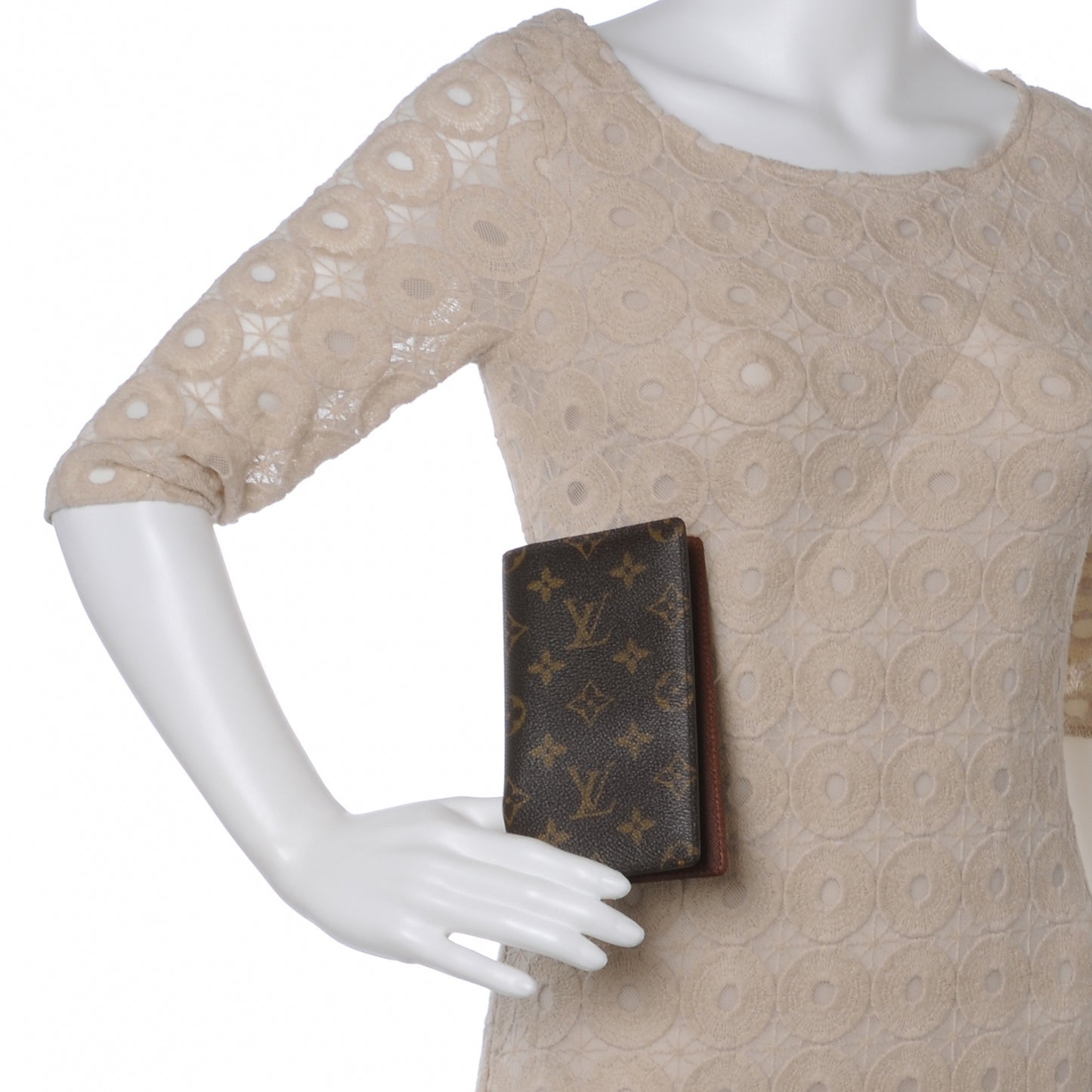 Monogram Pocket Agenda Cover