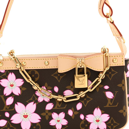 Louis Vuitton LV X TM Monogram Pochette Accessories Sakura Brown 7 of 10