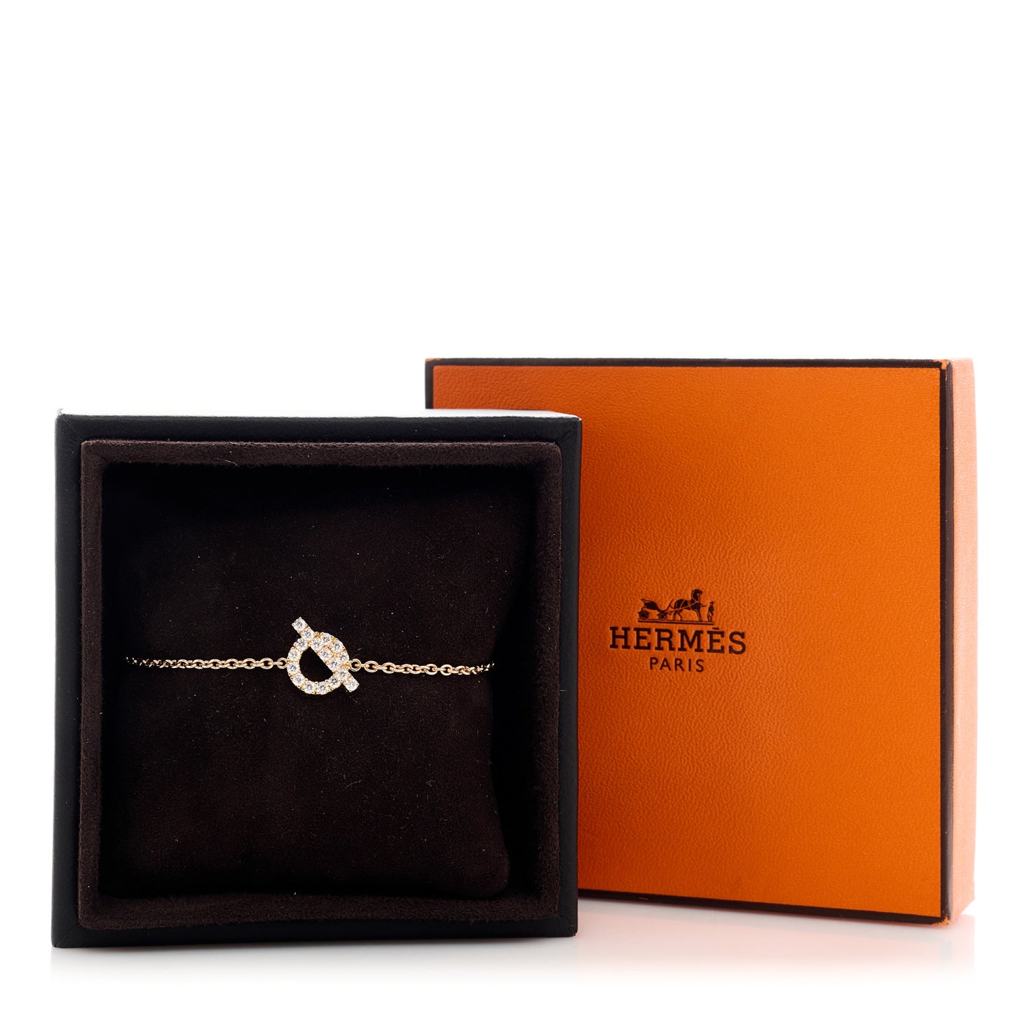 18K Rose Gold Diamond Finesse Bracelet ST