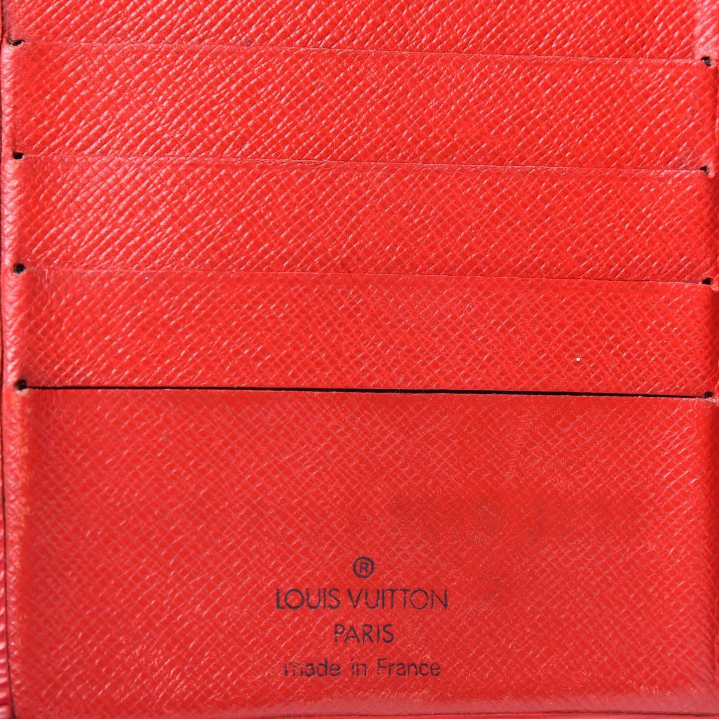 Epi Porte Billets Compact Wallet Rouge