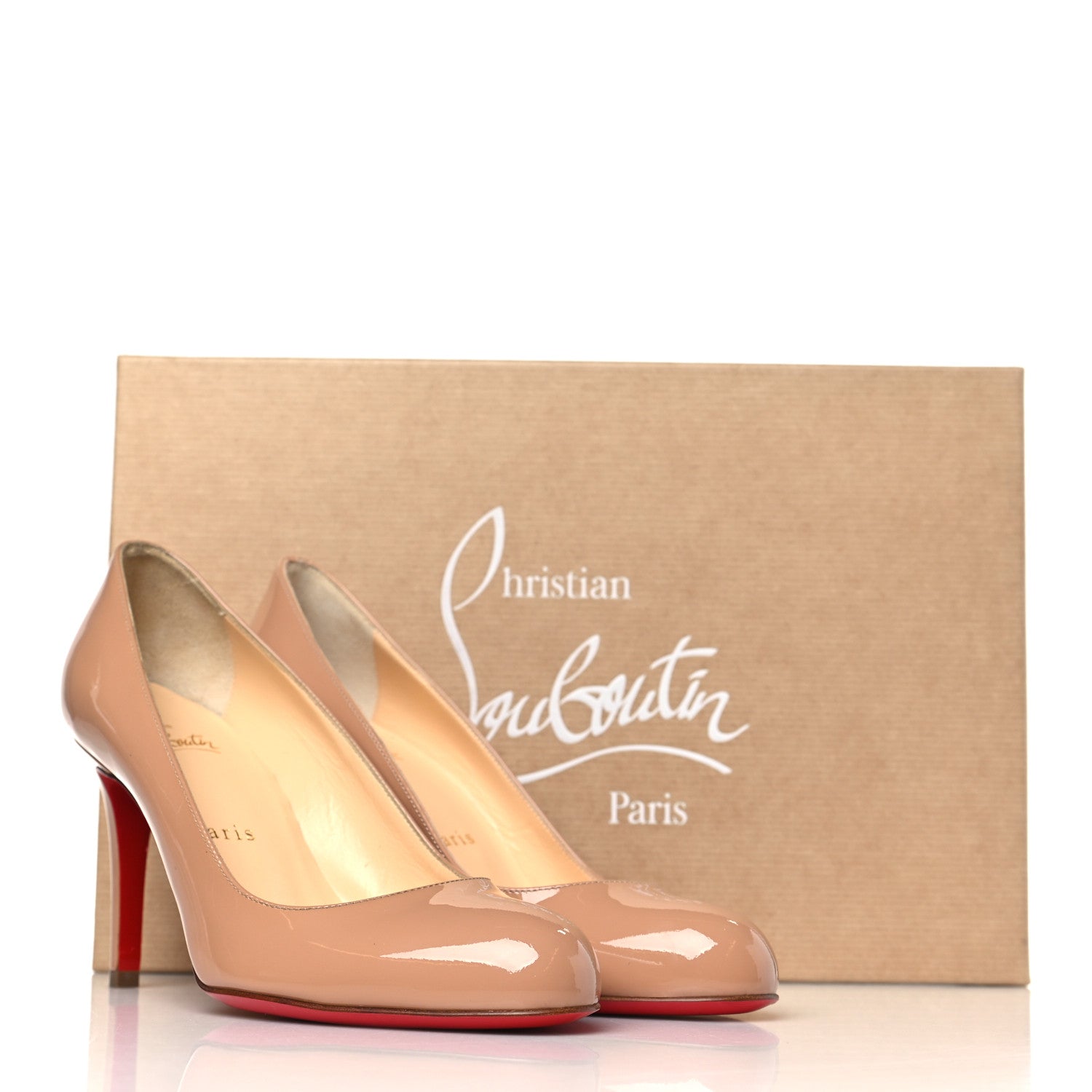 Christian Louboutin Patent Pumppie 85 Pumps 35 Blush 7 of 7