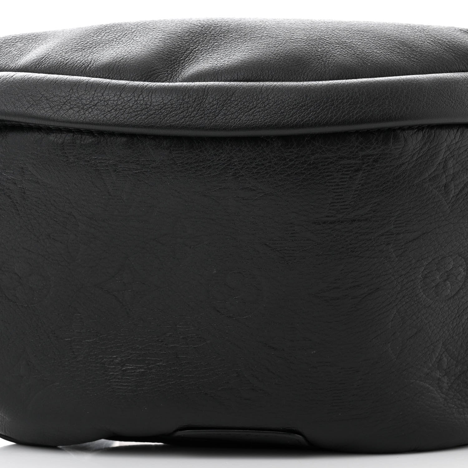 Louis Vuitton Calfskin Monogram Shadow Discovery Bumbag Black 8 of 10