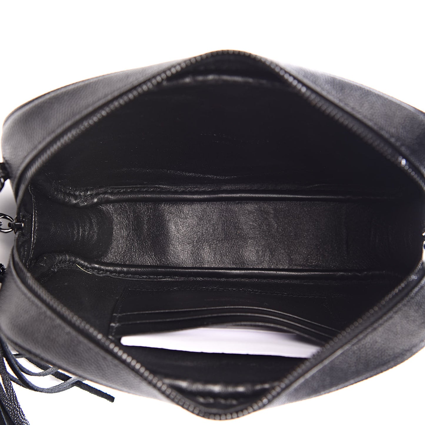 Grain De Poudre Matelasse Monogram Mini Lou Camera Bag Black