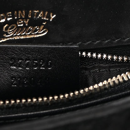 Gucci Patent 1973 Flap Bag Black 8 of 12