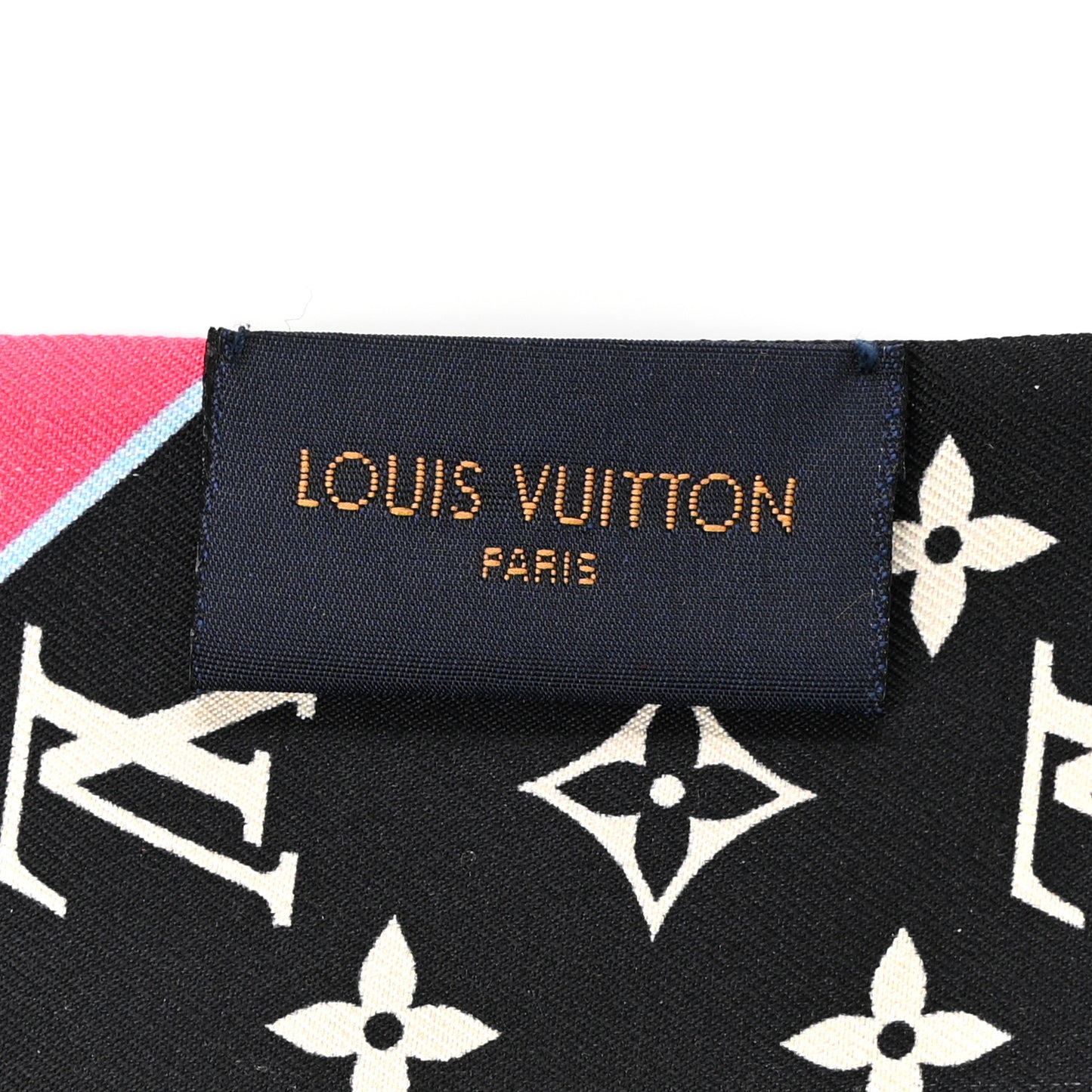 Silk Monogram LV And Me BB Bandeau Navy
