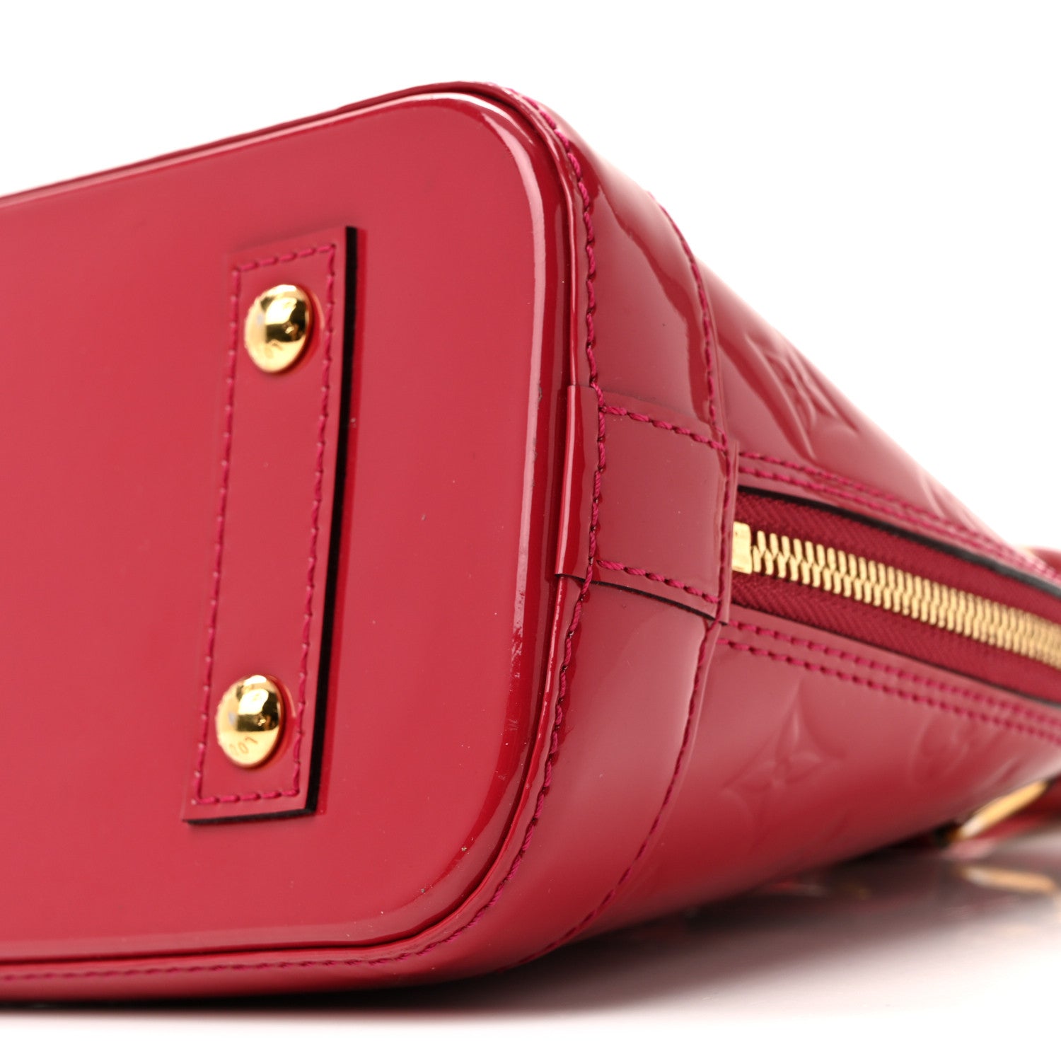 Louis Vuitton Vernis Alma BB Rose Indien 26 of 37