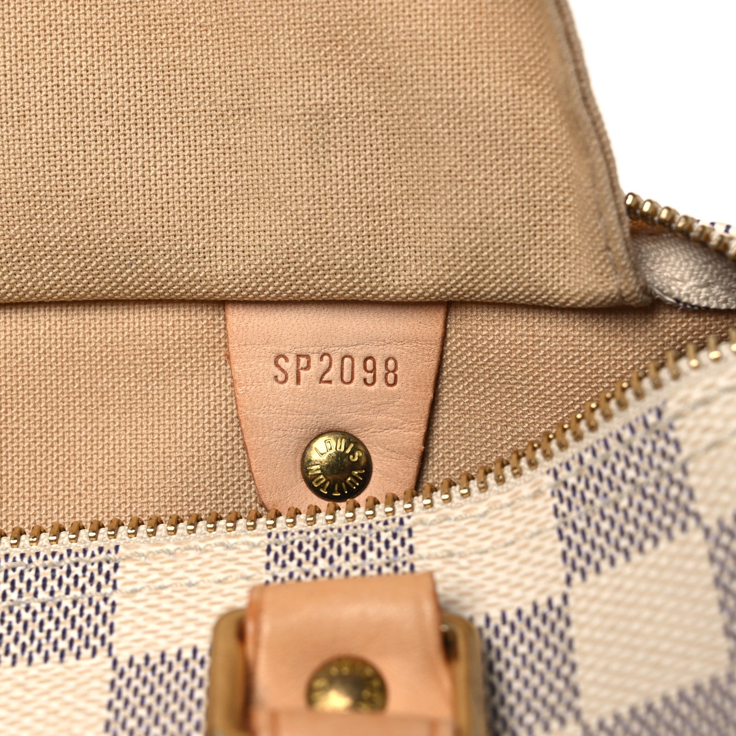 Louis Vuitton Damier Azur Speedy 25 7 of 13