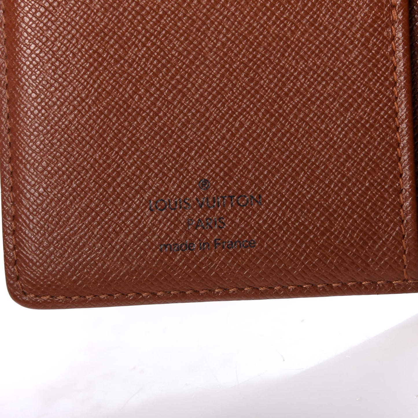 Monogram Porte Valeurs Checkbook Wallet