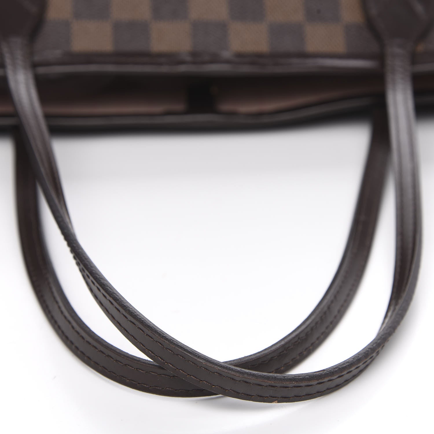 Louis Vuitton Damier Ebene Neo Neverfull MM Rose Ballerine 14 of 22
