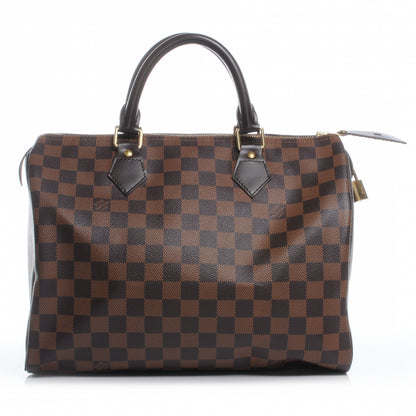 Louis Vuitton Damier Ebene Speedy 30 1 of 7