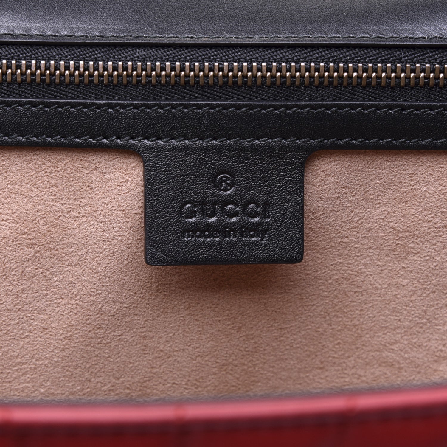 Gucci Calfskin Bamboo Trapuntata Queen Margaret Top Handle Bag Blue Agata Hibiscus Red Mystic White Sugar Pink 8 of 12
