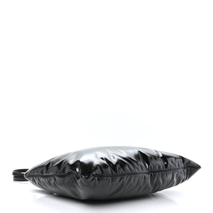 Bottega Veneta Patent Large Pillow Tote Black 4 of 7