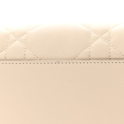 Christian Dior Calfskin Macrocannage Groove 20 Bag Dusty Ivory 11 of 11