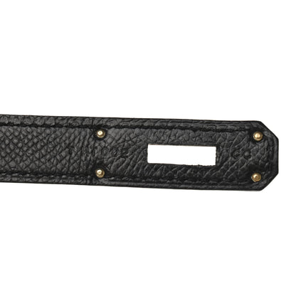 Hermes Epsom Kelly Sellier 32 Black 8 of 14