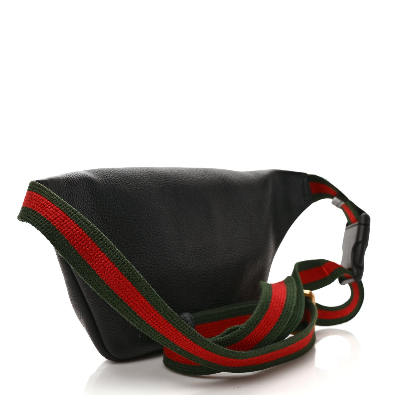 Gucci Grained Calfskin Small Logo Belt Bag Black 3 of 8