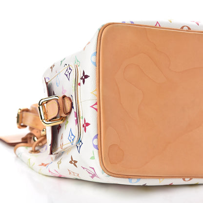 Louis Vuitton Monogram Multicolor Petit Noe White 9 of 11