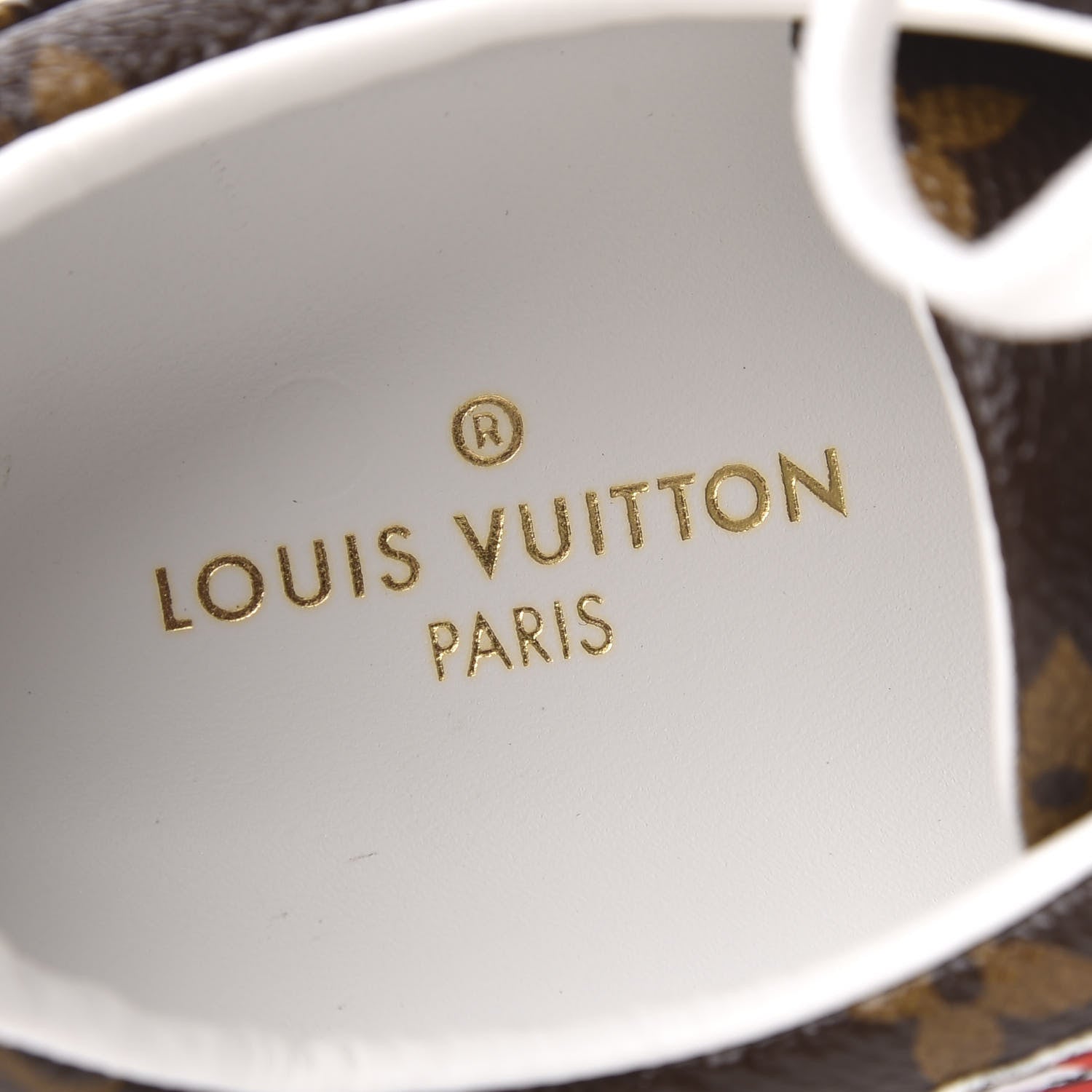 Louis Vuitton Calfskin Monogram LV Black Heart Sneakers 36.5 Cacao 6 of 8