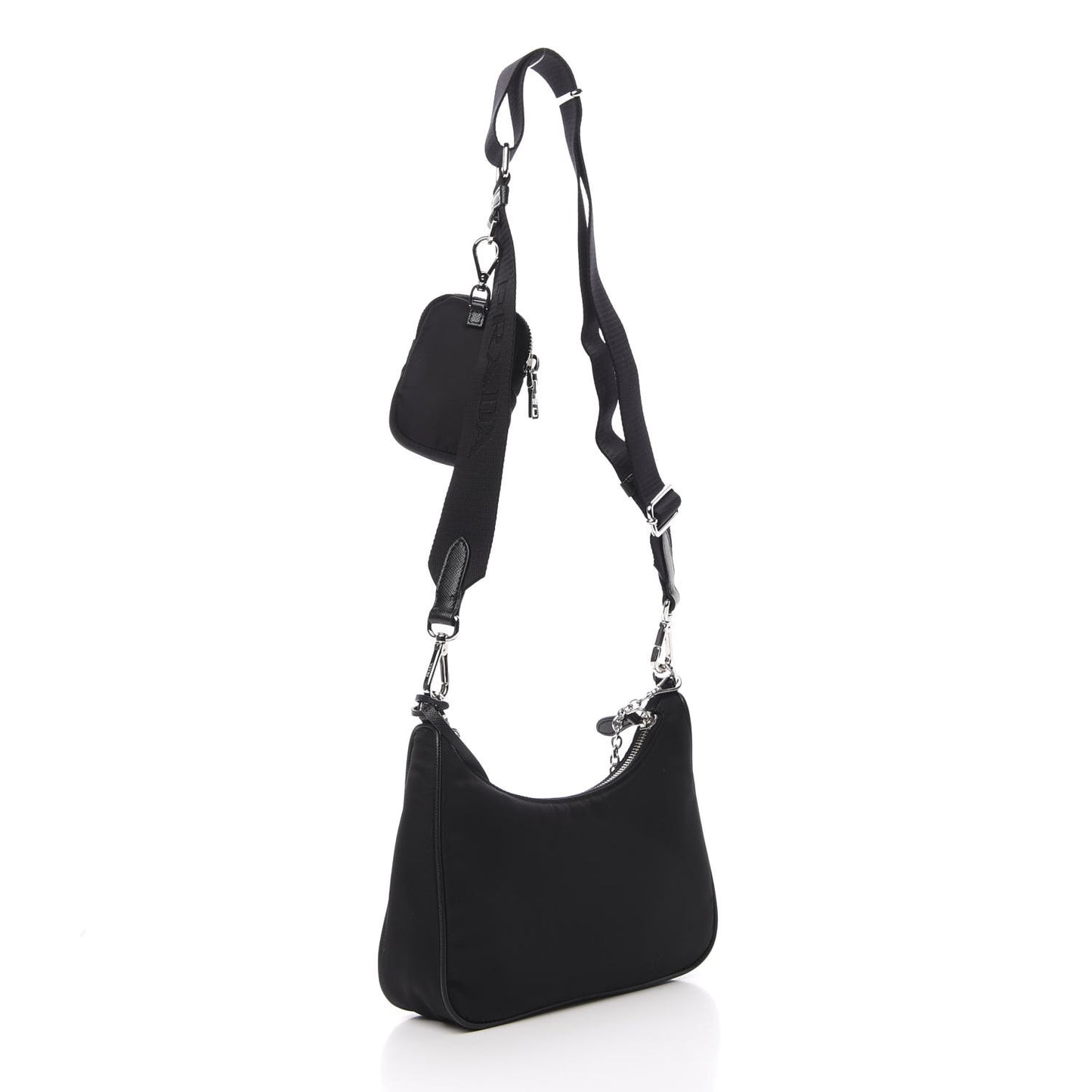 Nylon Re-Edition 2005 Shoulder Bag Black