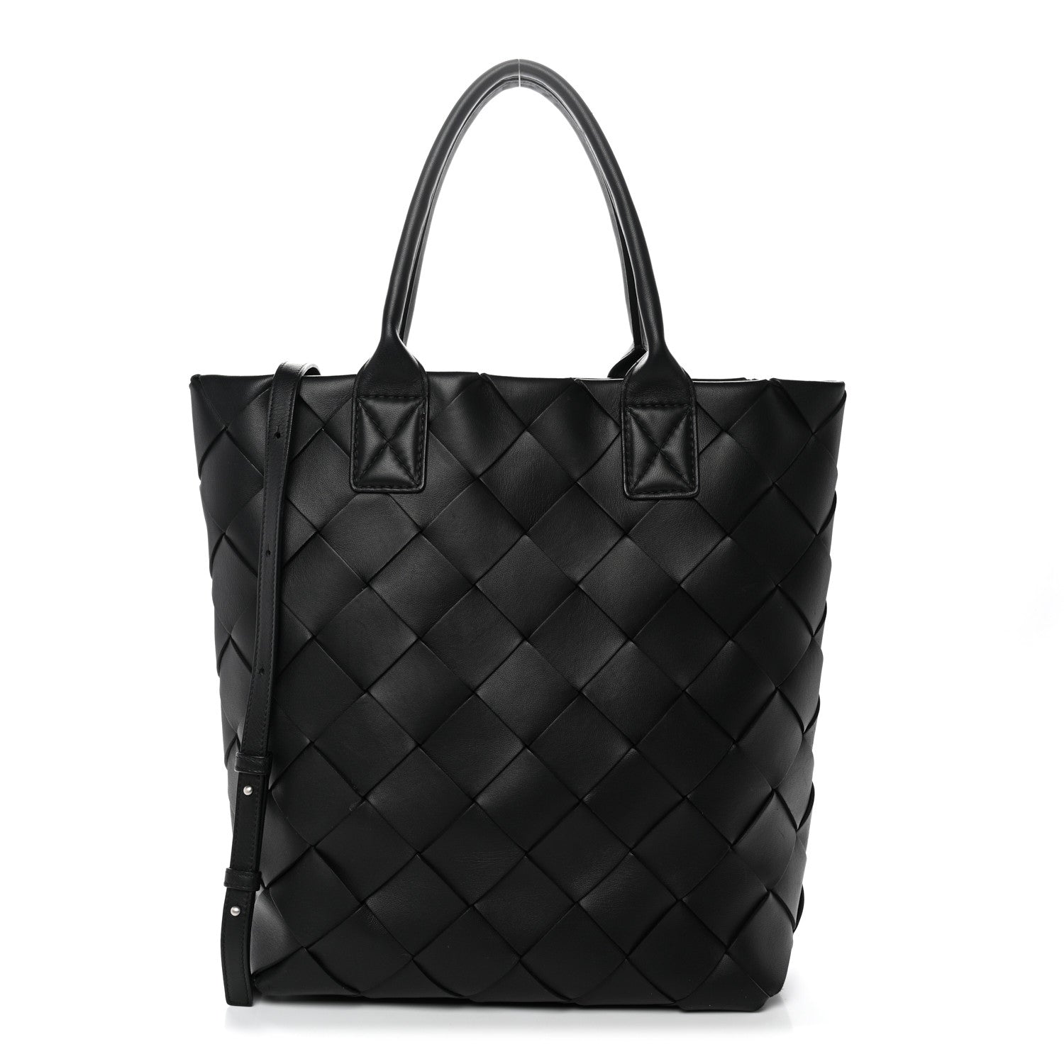 Bottega Veneta Nappa Maxi Cabat 30 Black 1 of 12