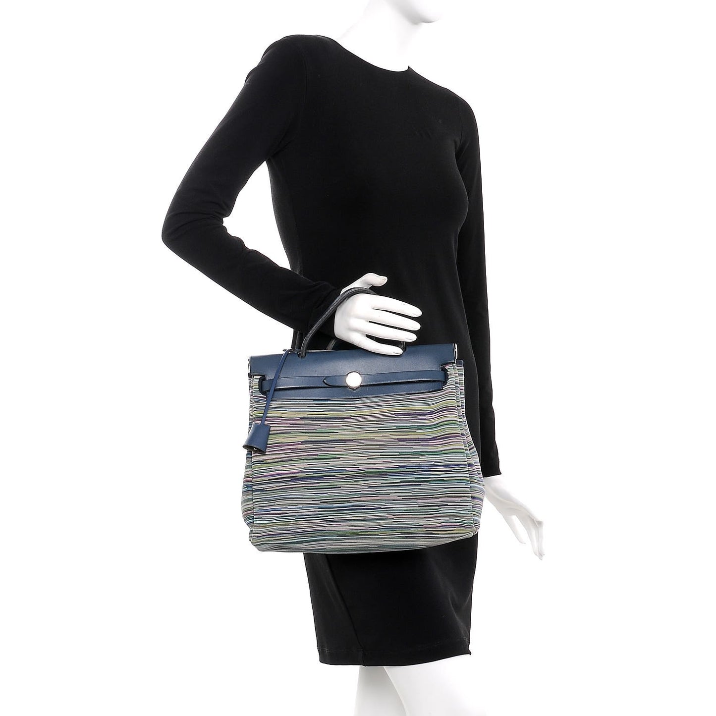 Barenia Vibrato Herbag 30 PM Indigo