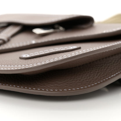 Christian Dior X KAWS Grained Calfskin Saddle Pouch Marron Multicolor 10 of 10