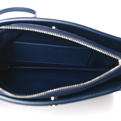 Loro Piana Calfskin Milky Way Odessa Shoulder Bag Navy 5 of 8