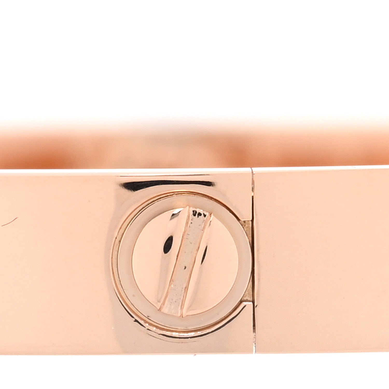 Cartier 18K Pink Gold 10 Diamond LOVE Bracelet 17 6 of 8