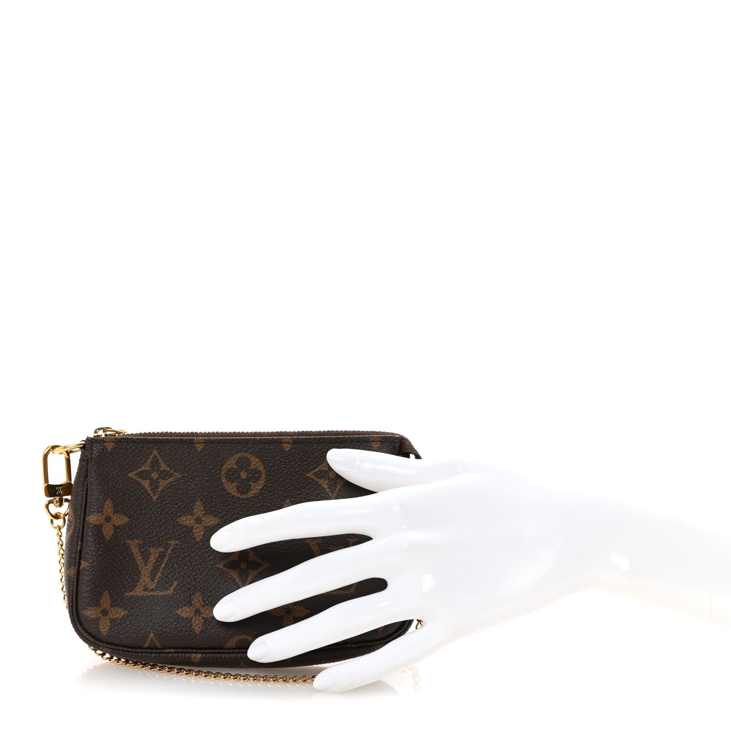 Louis Vuitton Monogram Mini Pochette Accessories 2 of 7
