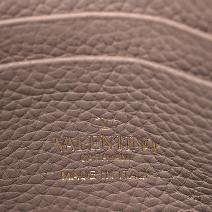 Valentino Garavani Grainy Calfskin Rockstud Crossbody Pouch Poudre 6 of 8