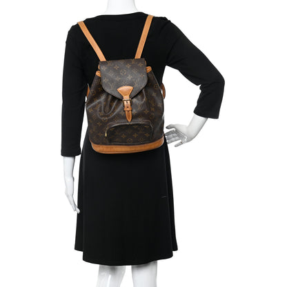 Louis Vuitton Monogram Montsouris MM Backpack 3 of 11