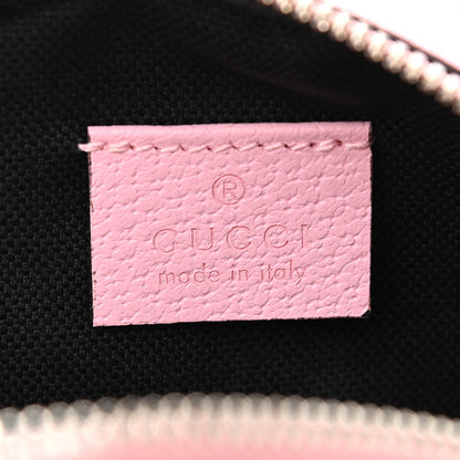 Gucci GG Supreme Monogram Psychedelic Round Shoulder Bag Black Multicolor Sugar Pink 6 of 11