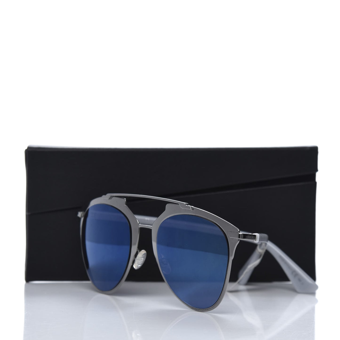 Reflected Sunglasses Ruthenium Blue