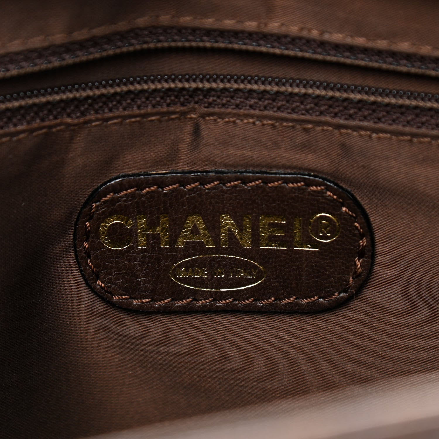 Chanel Caviar Shopper Tote Brown 6 of 12