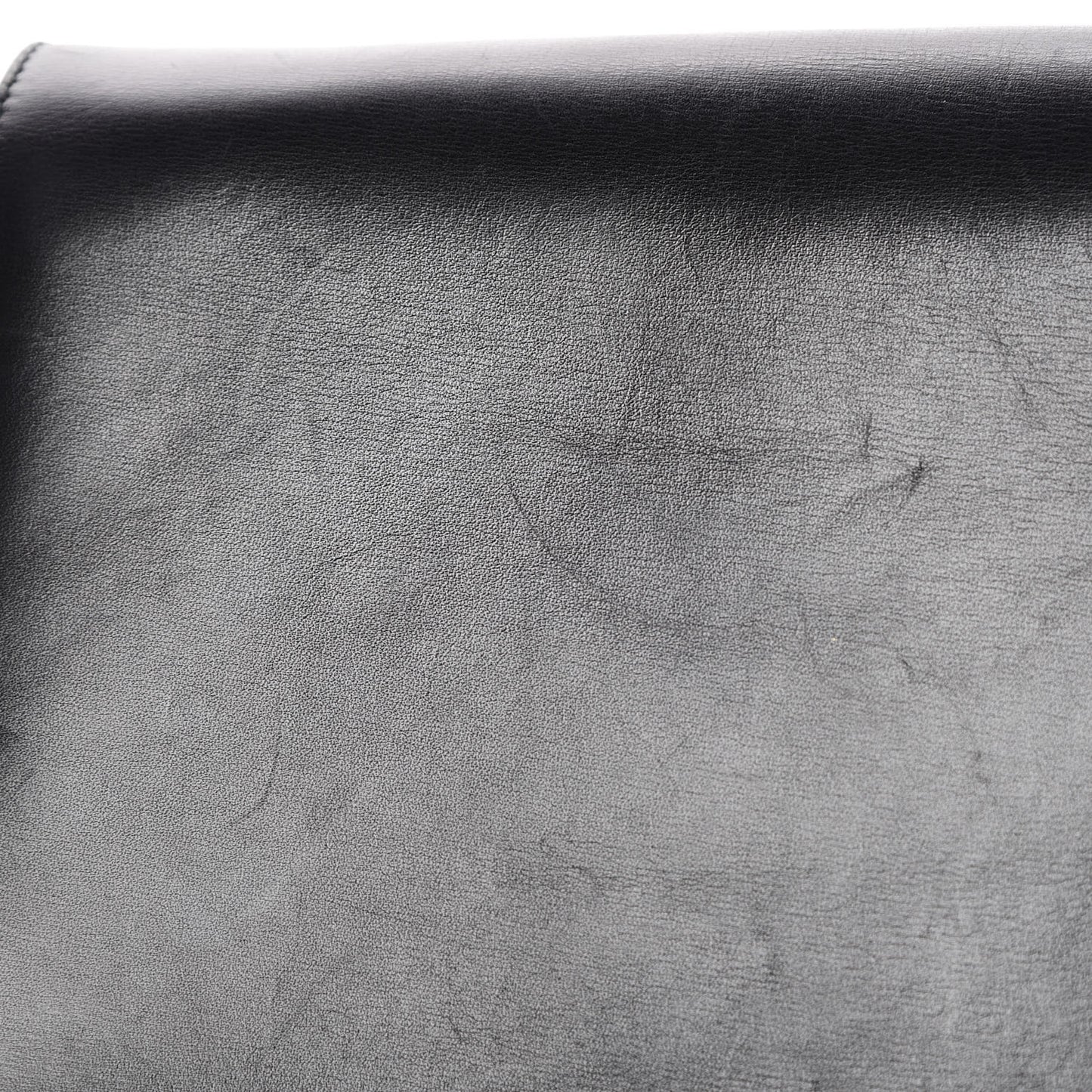 Box Calfskin Medium Classic Box Flap Bag Black