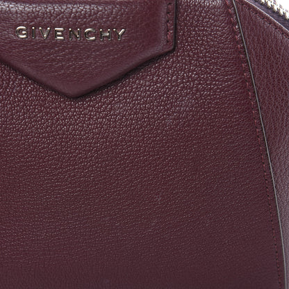 Givenchy Sugar Goatskin Small Antigona Beauty Wristlet Oxblood 9 of 11