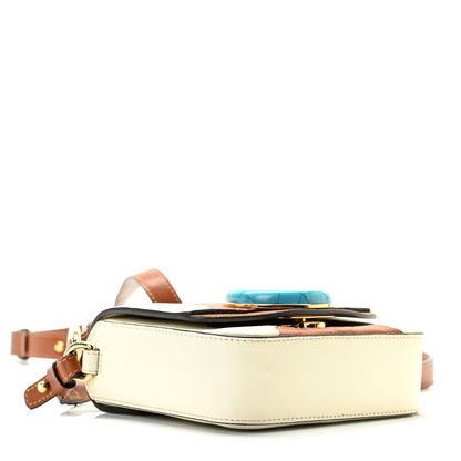 Chloe Smooth Calfskin Patchwork Mini C Bag Natural White 8 of 14