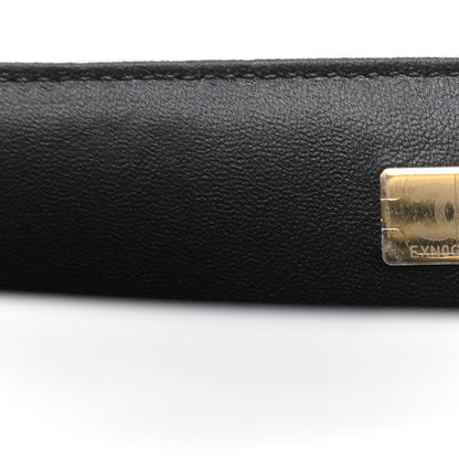 Chanel Calfskin Quilted Medium Chain Boy Flap Black 7 of 11