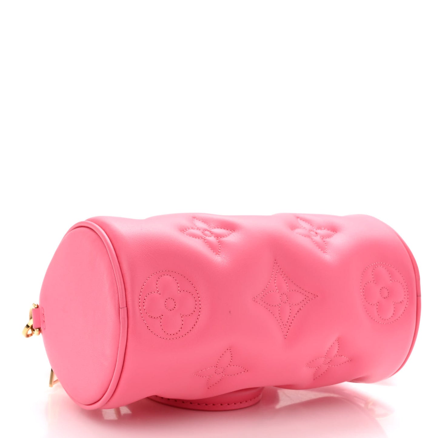 Calfskin Bubblegram Papillon BB Dragon Fruit