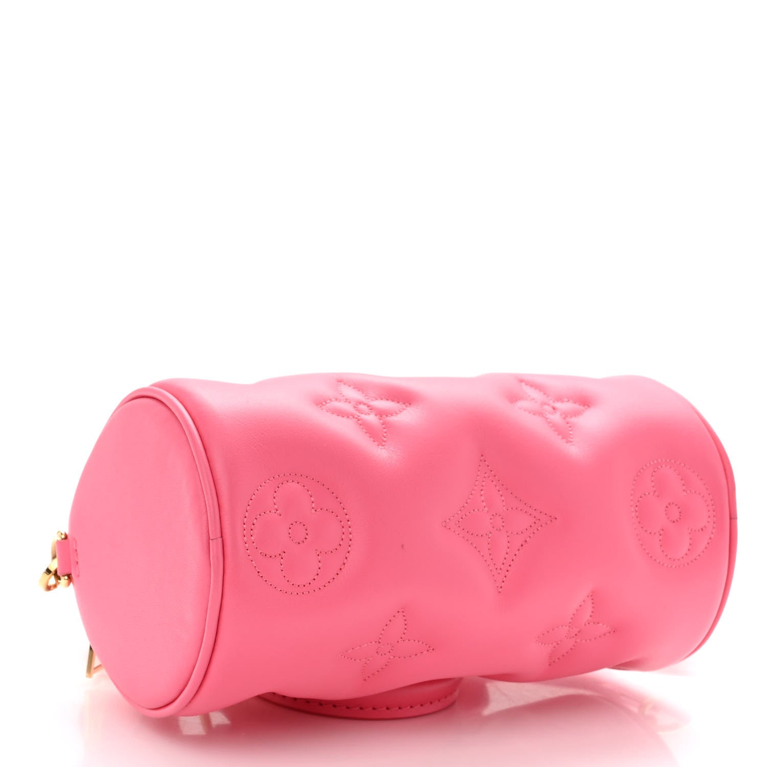 Louis Vuitton Calfskin Bubblegram Papillon BB Dragon Fruit 4 of 9